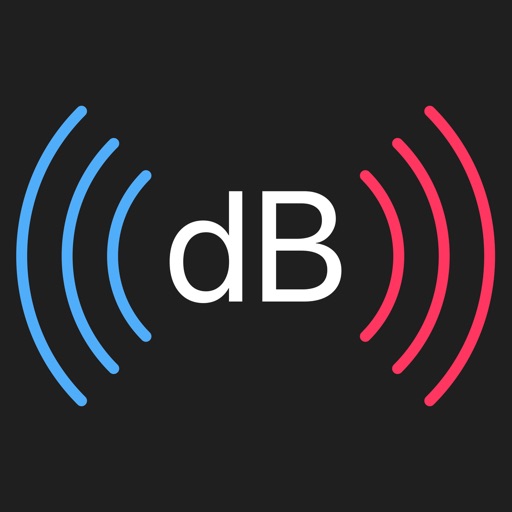 Decibel dB – Sound Level Meter Icon