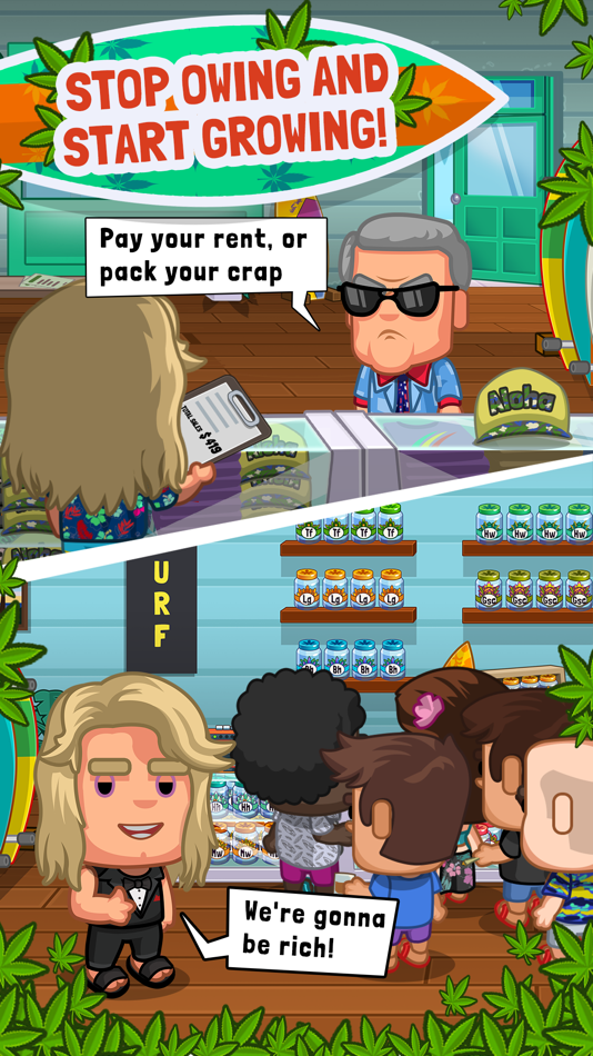 #2. High Tide: Weed Game (iOS) 由: Hazy Arts LLC