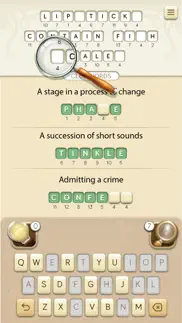 logicross: crossword puzzle iphone screenshot 3