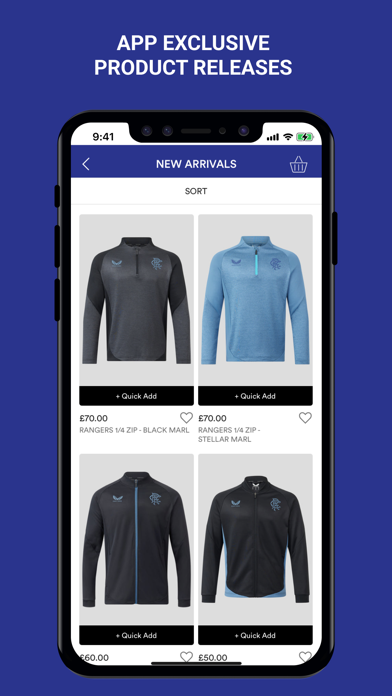 Rangers Store Screenshot