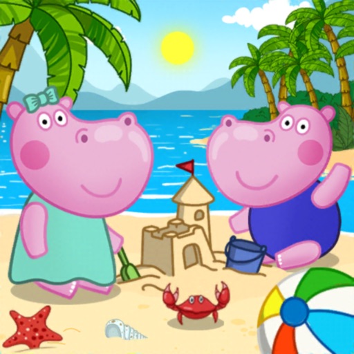 Holiday Hippo: Beach Adventure iOS App