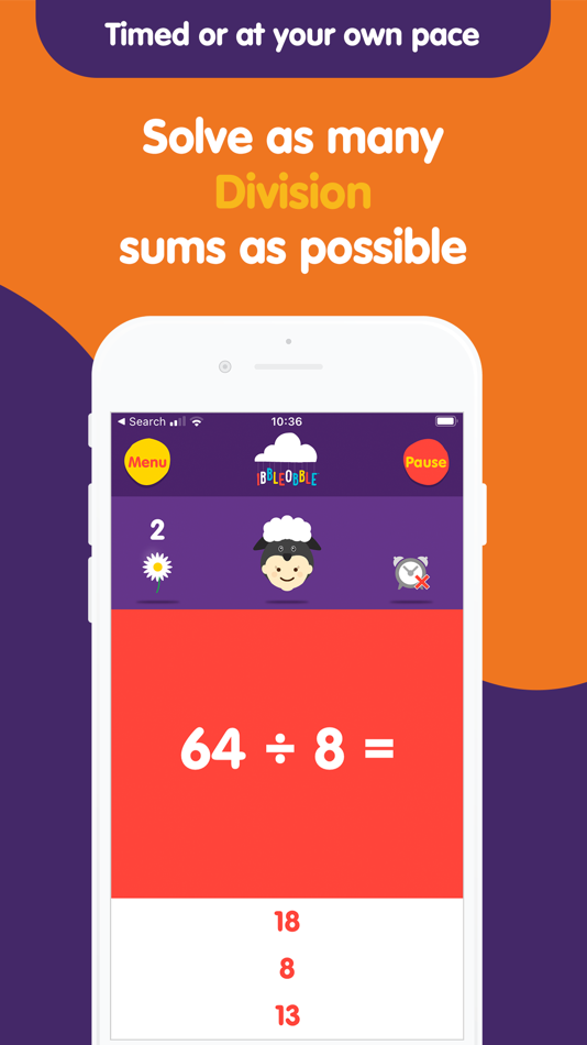 #4. Division Revision : Ibbleobble (macOS) Podle: KidDotCo