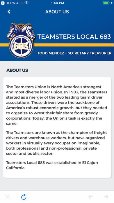Teamsters 683 Screenshot