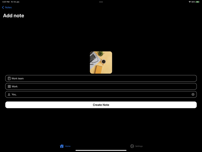 Notie Your thoughts Navigator