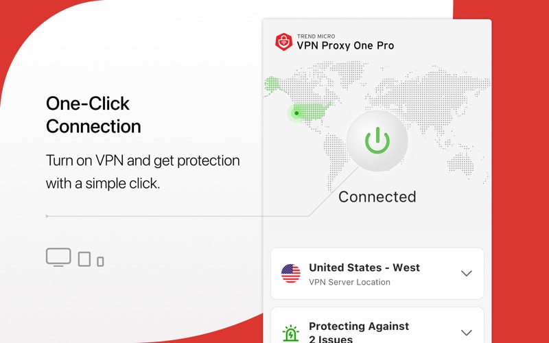 Screenshot #2 for VPN Proxy One Pro-Safe Hotspot