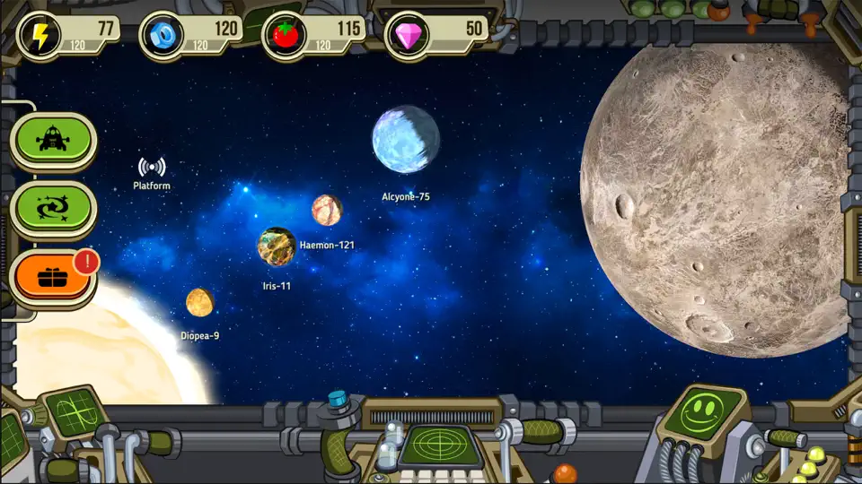 Space Raiders RPG iPhone Ekran Görüntüsü 2