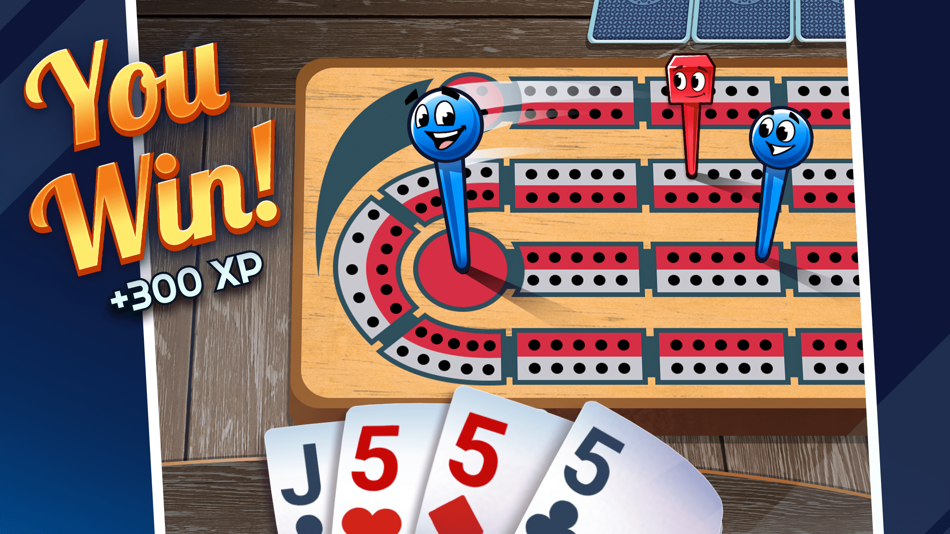 #3. Ultimate Cribbage: Classic (iOS) Podle: WildCard Games