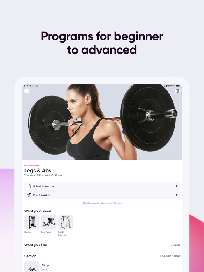 Sweat Fitness App For Women