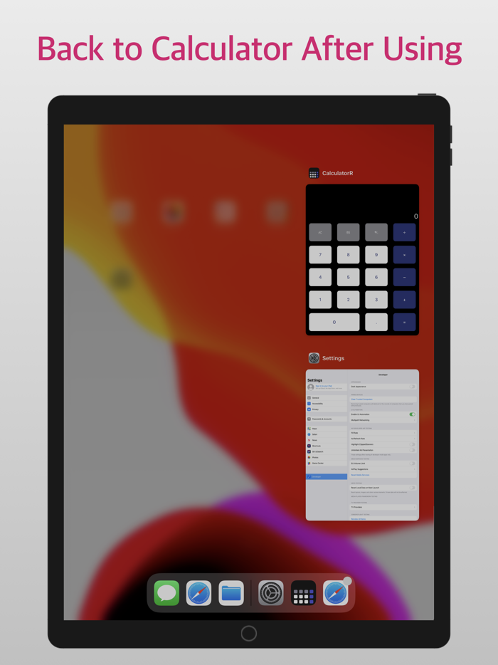 Private Browser Calculator R