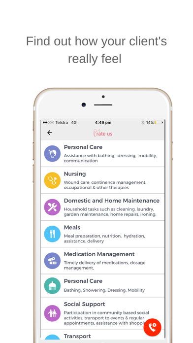 Screenshot #2 pour Rate Us - The Client's Voice