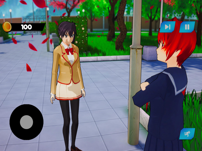 Anime High School My Girl Life