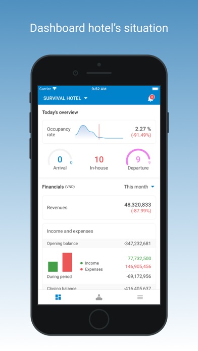 ezCloudHotel Manager Screenshot