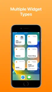 mediwidget: medical id widgets iphone screenshot 3
