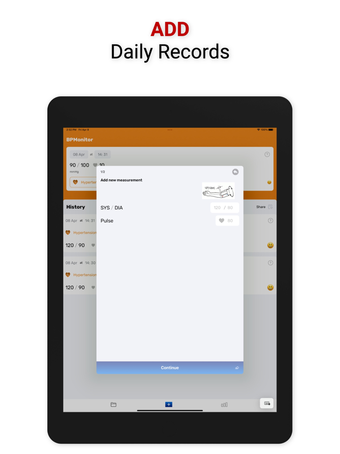 Smart  blood pressure app