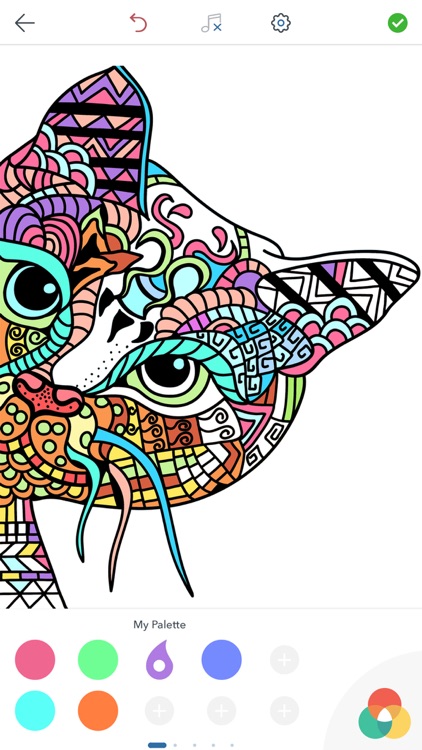 Cat Coloring Pages for Adults