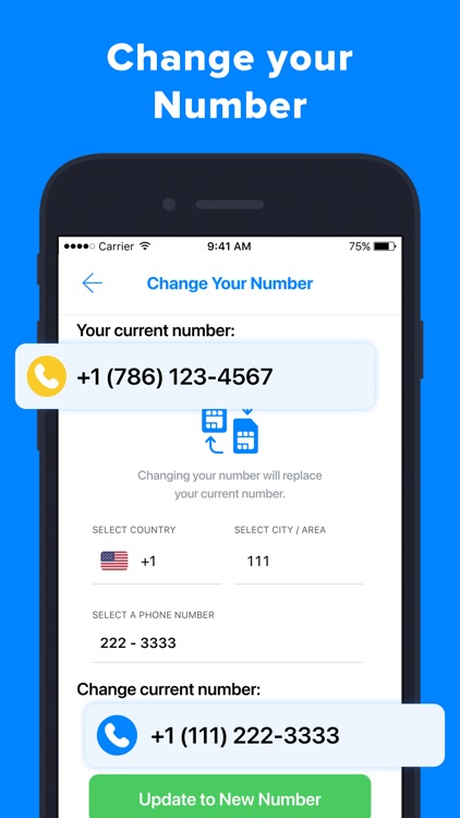 Second Phone Number' screenshot-4