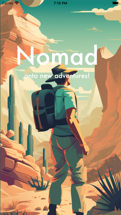 Nomad: Itinerary Planner Screenshot