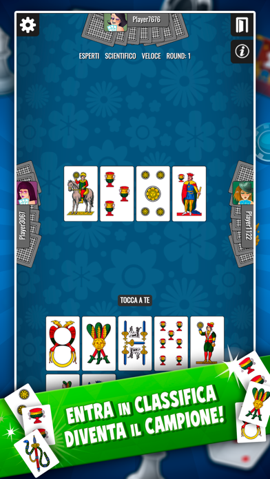 Scopone Più - Card Games Screenshot