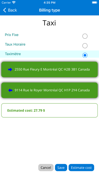 MonTaxi Screenshot