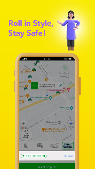 Bykea: Rides & Delivery App Screenshot