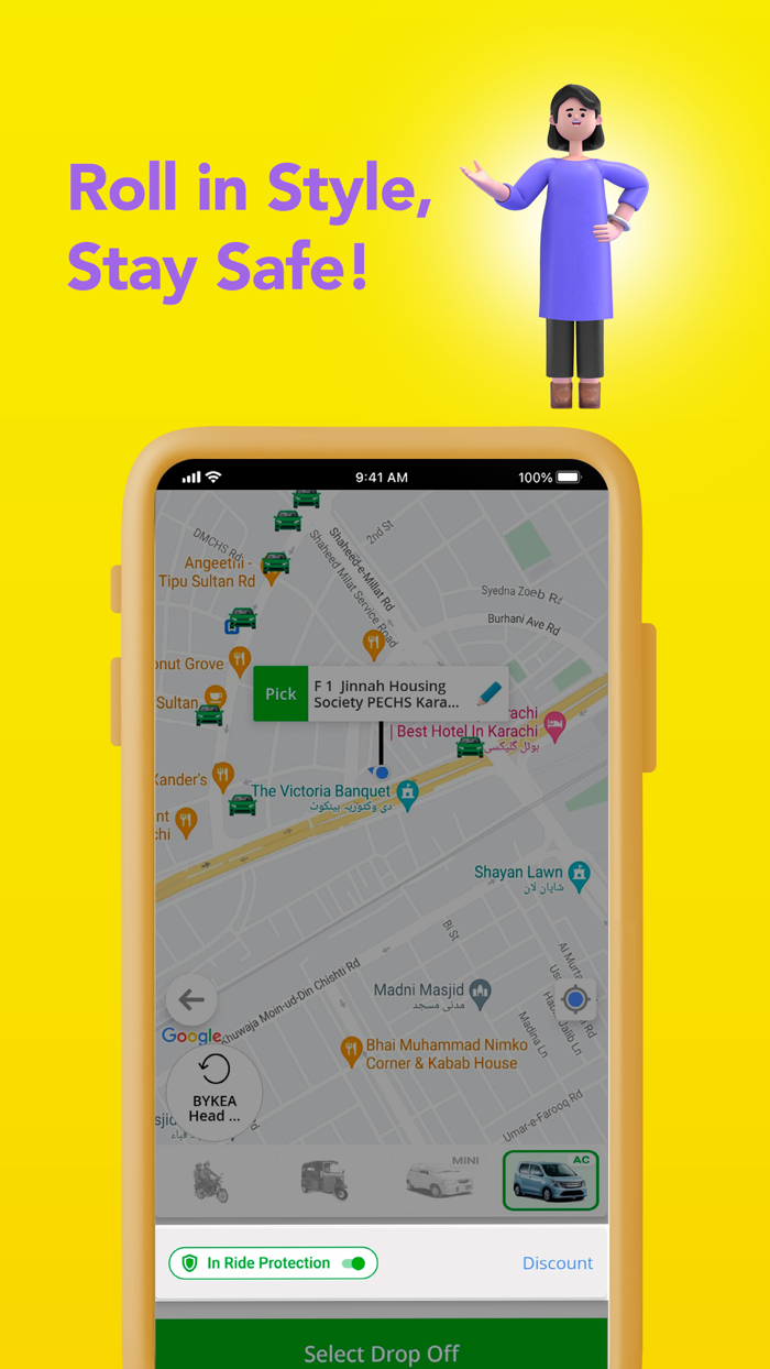 Bykea Rides and Delivery App