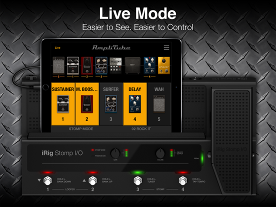 AmpliTube MESA/Boogie iPad app afbeelding 3