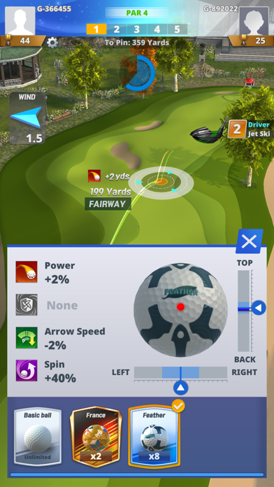 Crypto Golf Impact Screenshot