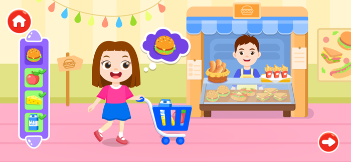 Supermarket Games for Kids 2-5