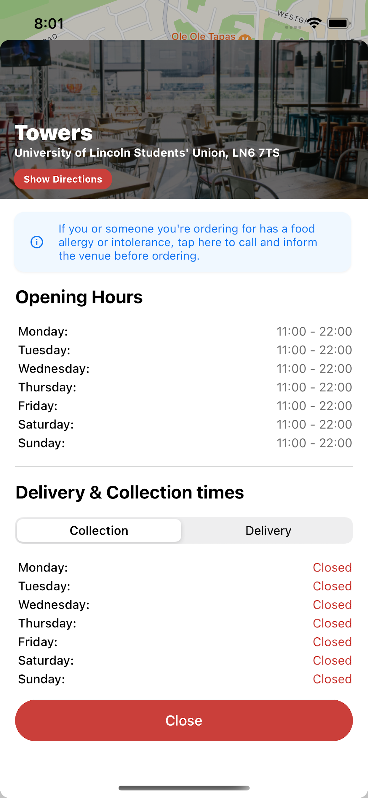 Student Orders
