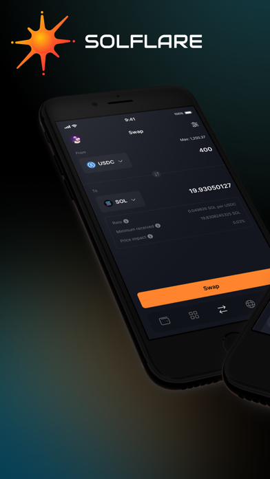 Solflare - Solana Walletのおすすめ画像1