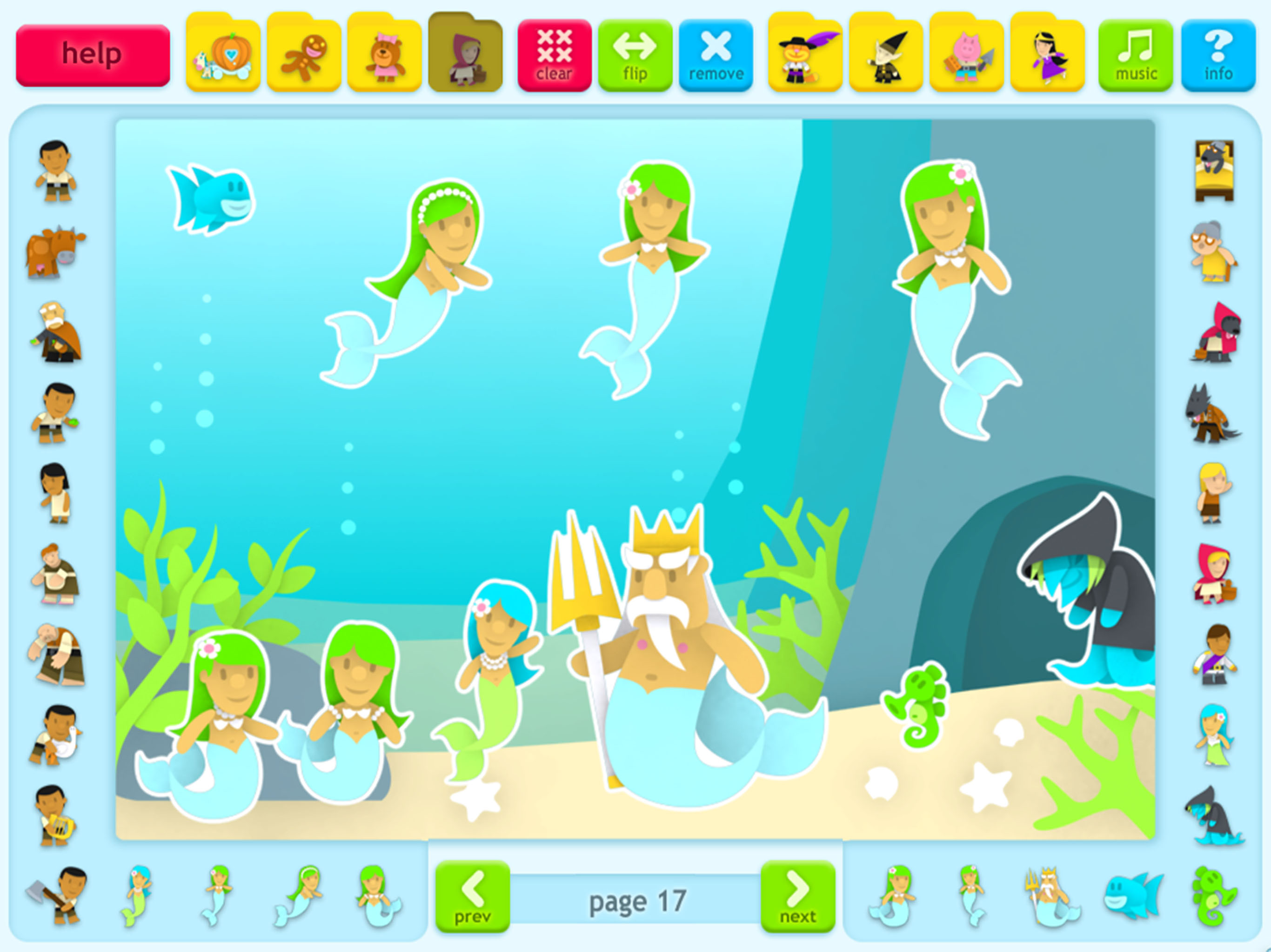 Fairy Tales Sticker Book screenshot 13