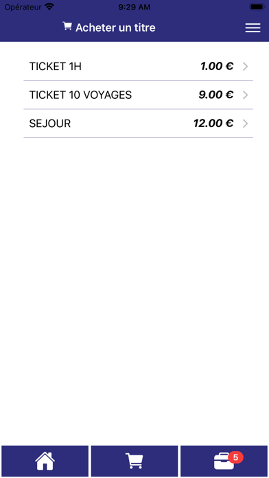 M-Ticket TLP Mobilités Screenshot