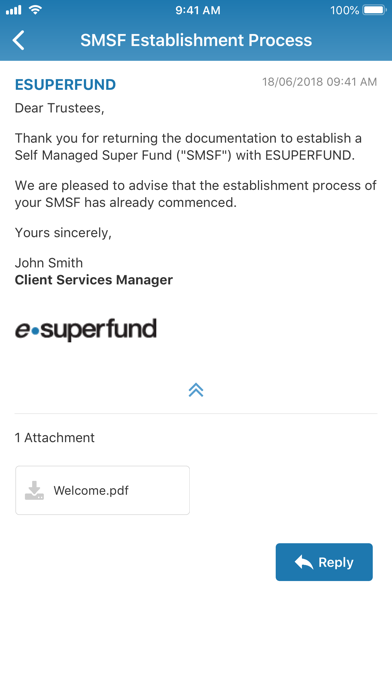 ESUPERFUND Screenshot