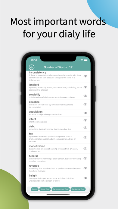 Essential English Vocabulary Screenshot