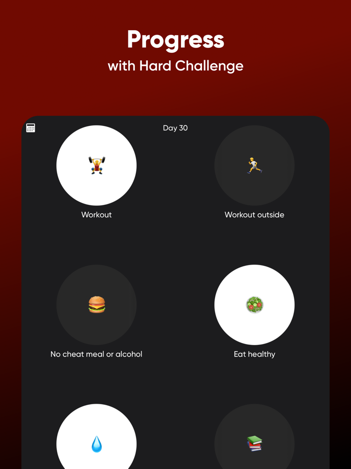 Hard challenge Daily Habits