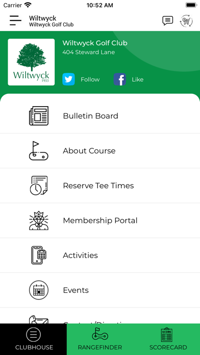 Wiltwyck Golf Club Screenshot