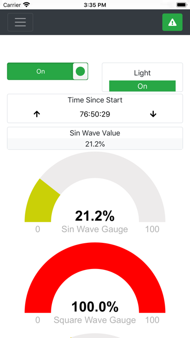 Atom HMI Screenshot