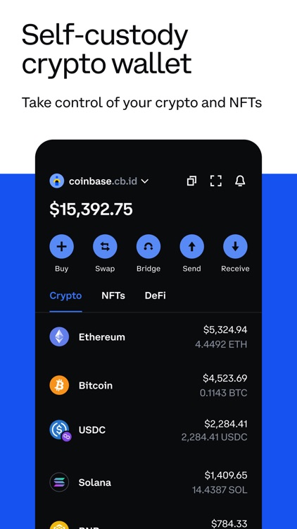 Coinbase Wallet: NFTs & Crypto