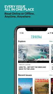 travel + leisure iphone screenshot 2