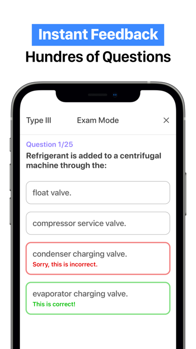 EPA 608 Practice - HVAC Exam Screenshot