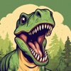 Dinosaur & Text Sticker Emojis icon