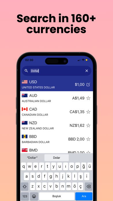 Travel Money Exchange Screenshot