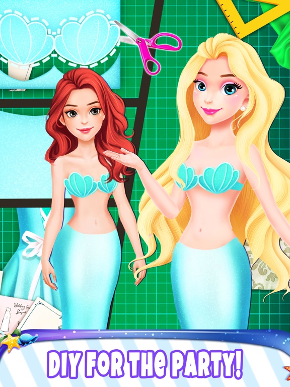 Princess Mermaid Girl Games iPad screenshot 6 - Entertainment app