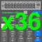 This calculator is packed with features common to any good scientific and engineering calculator from the 70's and 80's including: