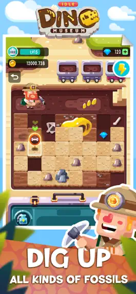 Game screenshot Idle Dino Museum apk