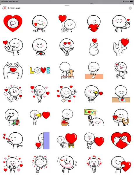 Love Love Stickers