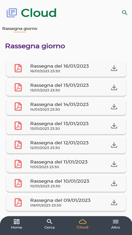 Giornalmente screenshot-3