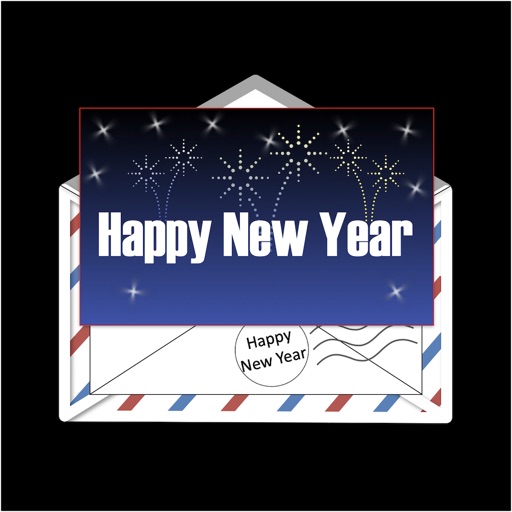 New Year Letters stickers icon