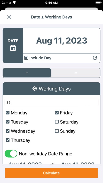 Date Calendar Calculator screenshot-6