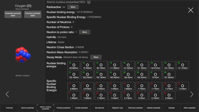 Visual Periodic Table Chemie Screenshot